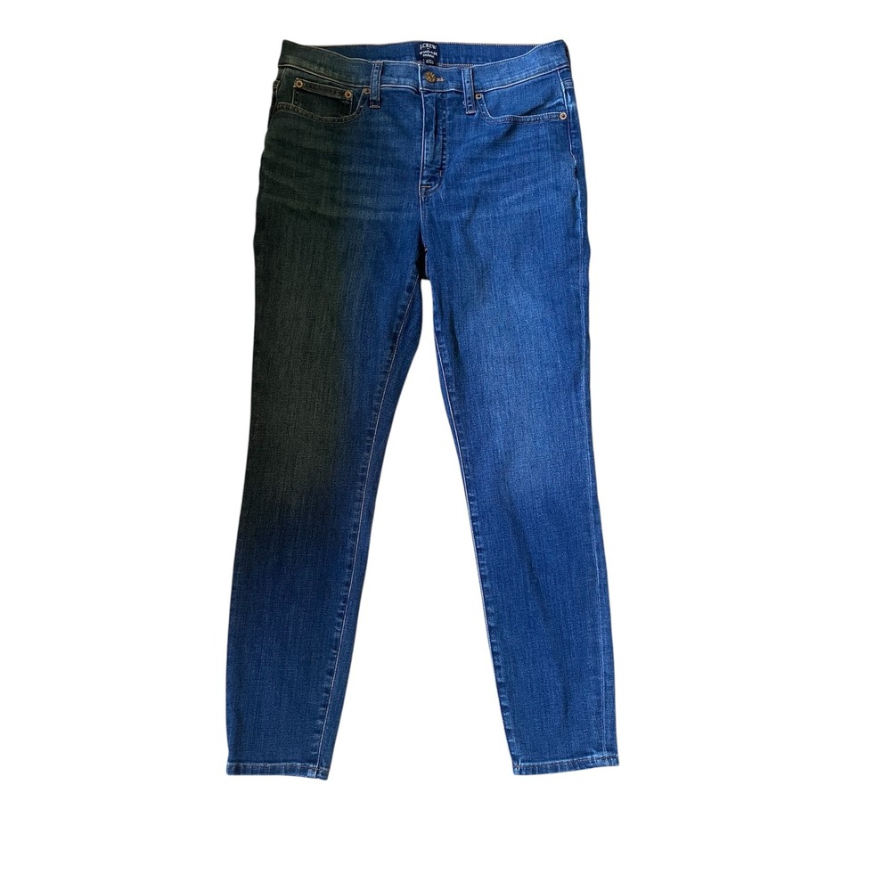 J.Crew Mid-Rise Skinny Jeans Dark Wash‎ Denim Everyday Casual Size 29